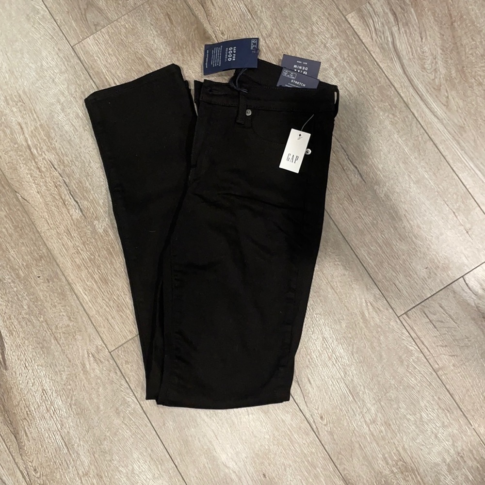 Gap classic straight black jeans